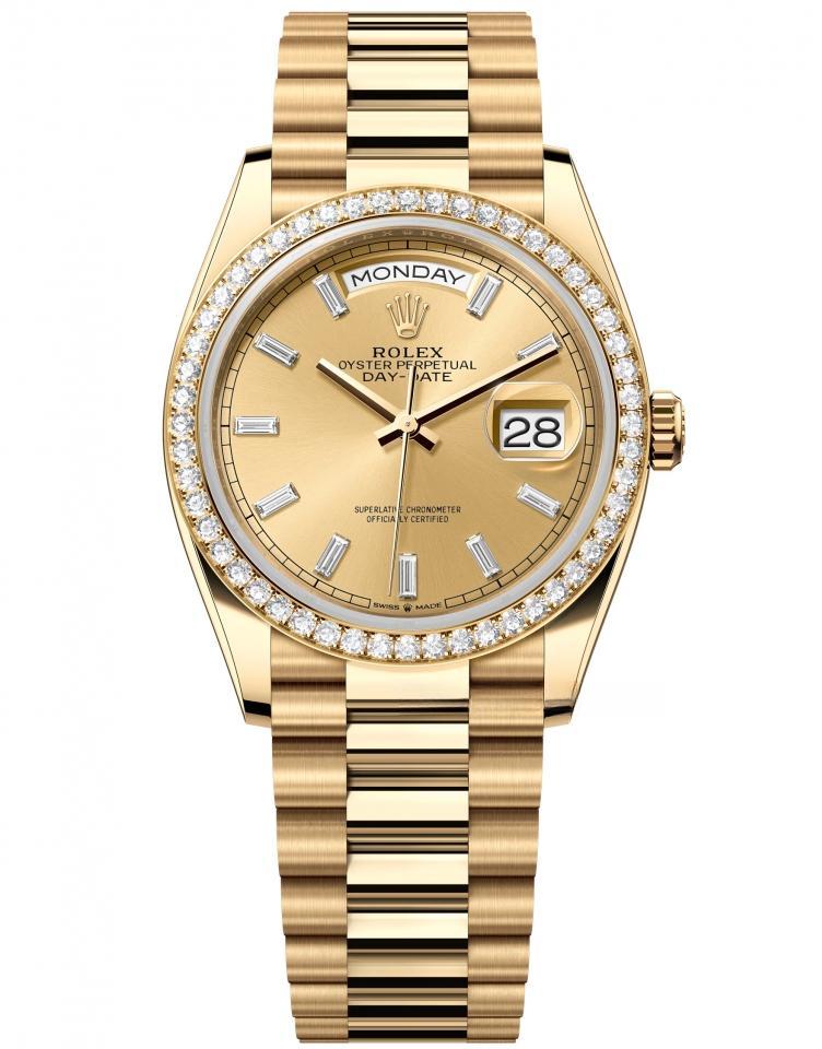 ROLEX 128348RBR-0080 DAY-DATE