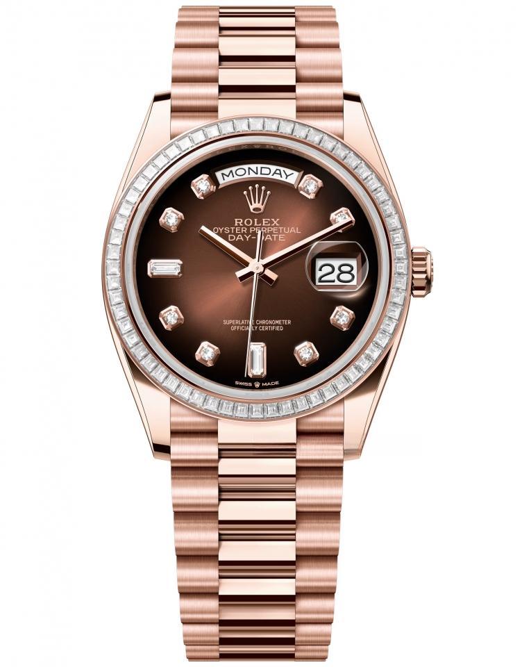 ROLEX 128395TBR-0004 DAY-DATE