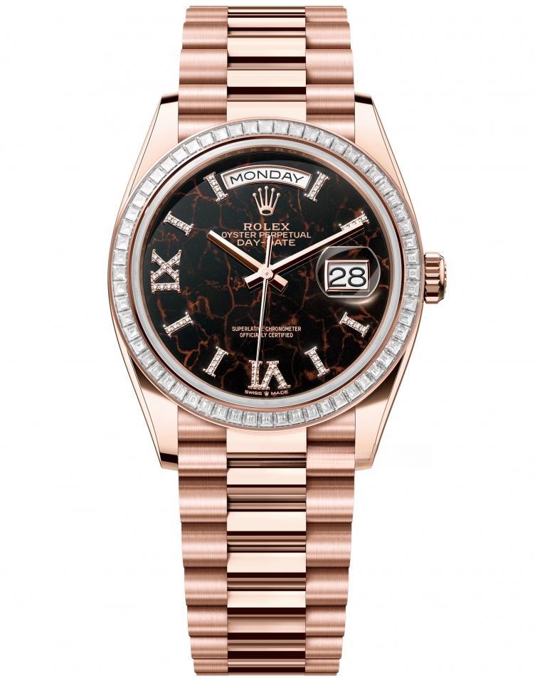 ROLEX 128395TBR-0010 DAY-DATE