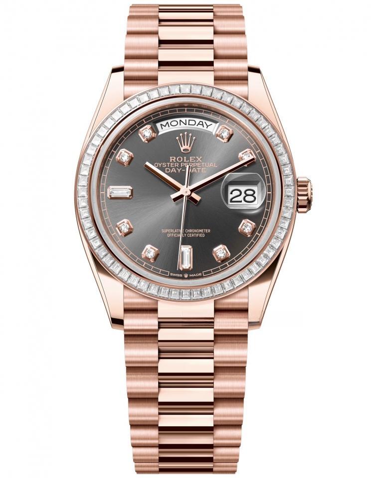 ROLEX 128395TBR-0012 DAY-DATE