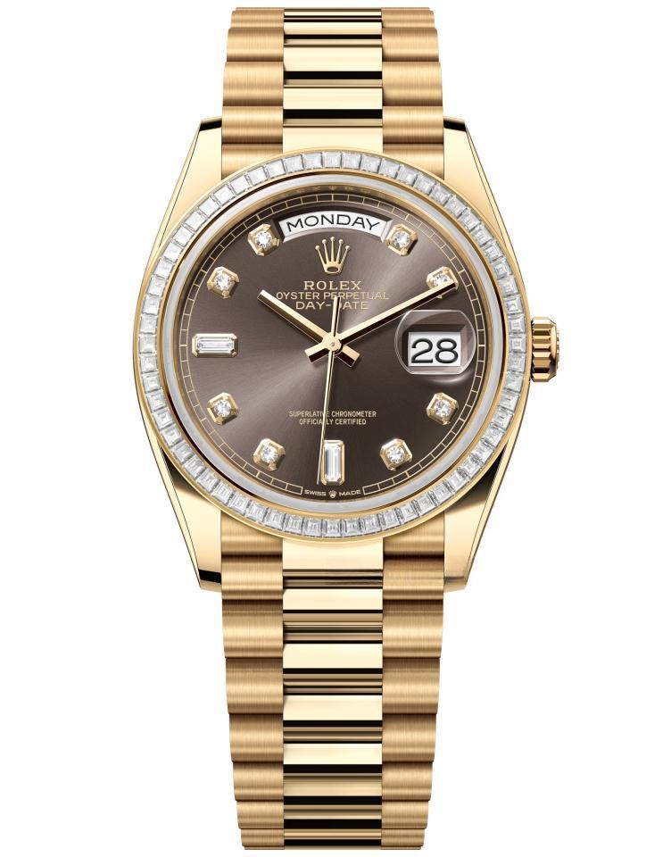ROLEX 128398TBR-0006 DAY-DATE