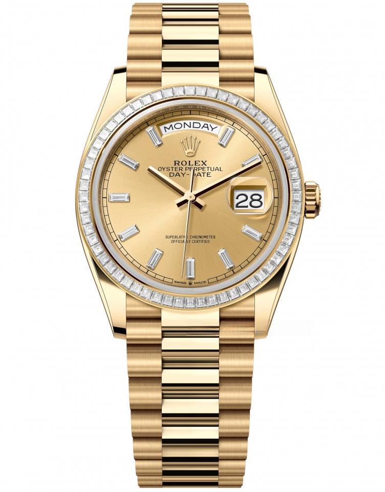 ROLEX 128398TBR-0037 DAY-DATE