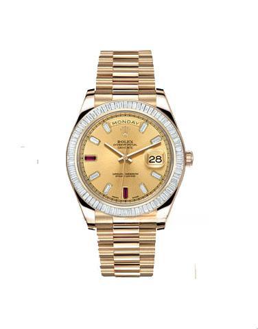 ROLEX 218398-BRIL-83218 DAY-DATE