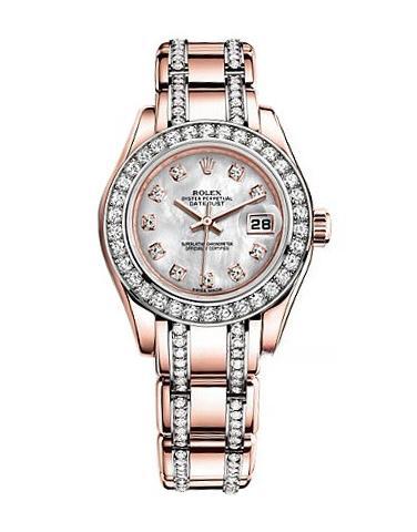ROLEX 80285-74945 BR PEARL MASTER