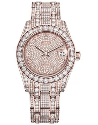 ROLEX 81405-RBR-48885 PEARL MASTER