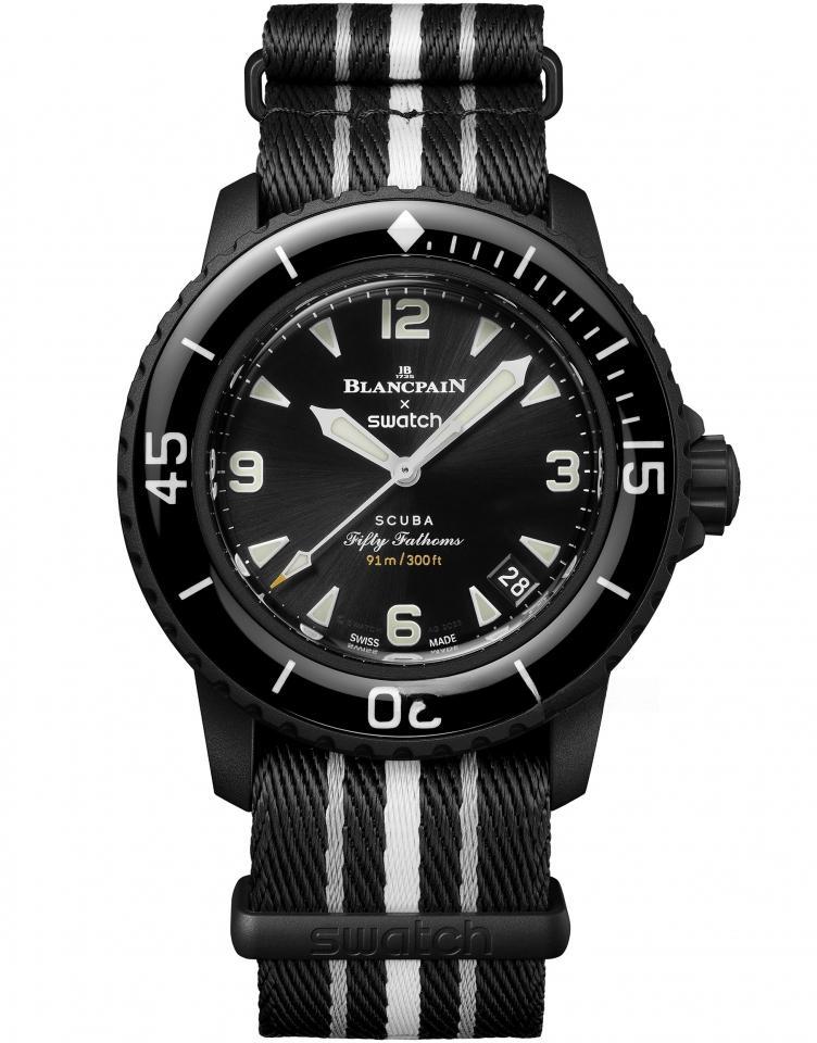 SWATCH SO35B400 Blancpain X Swatch