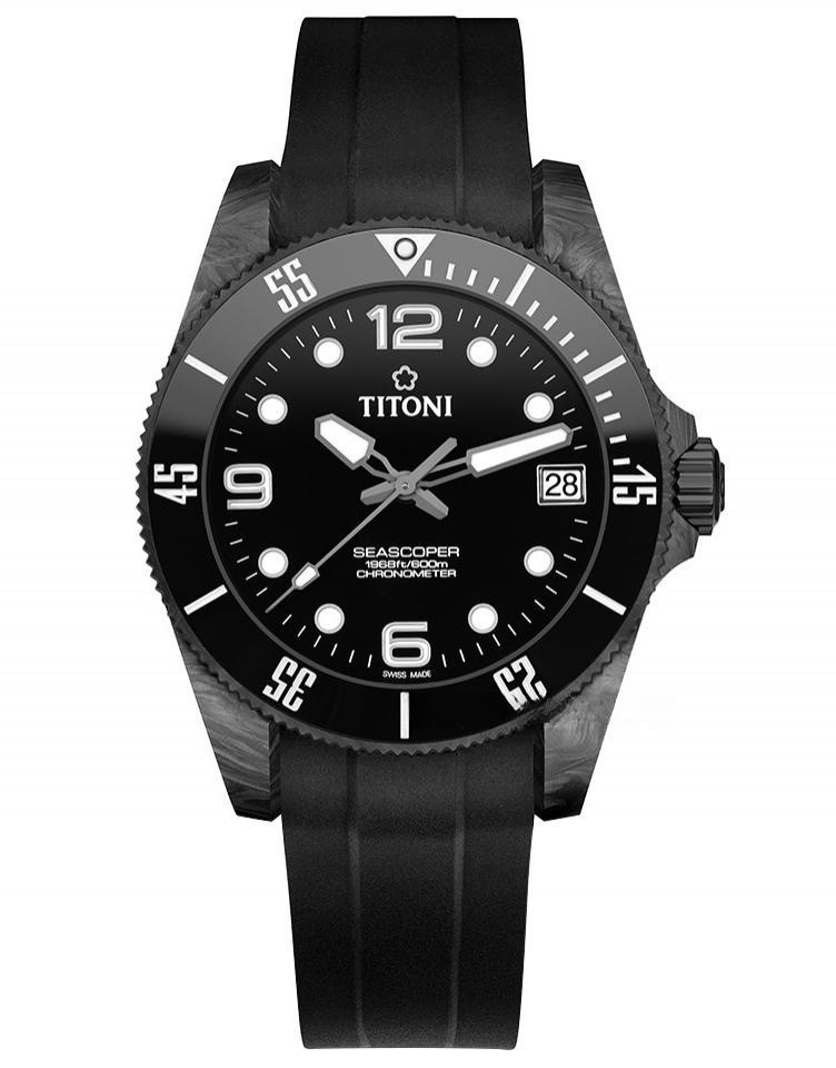 TITONI 83600 C-BK-256 SEASCOPER