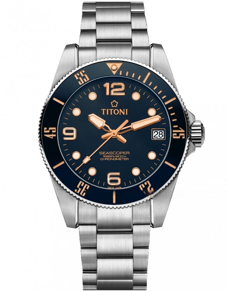 TITONI 83600 S-BO-255 SEASCOPER