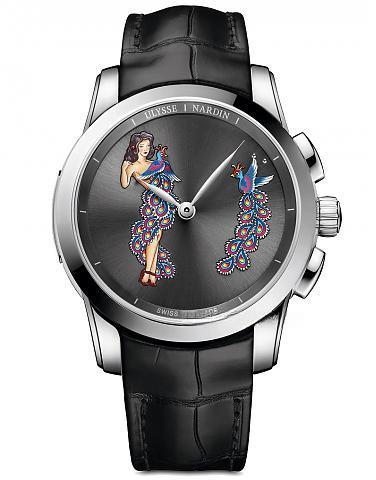 ULYSSE NARDIN 6109-130/E2-PINUP 珍貴獨特表款