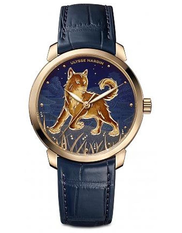 ULYSSE NARDIN 8152-111-2/DOG 鎏金