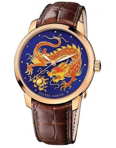 ULYSSE NARDIN 8156-111-2/DRAGON 鎏金