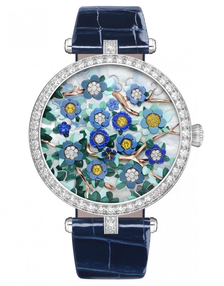 VAN CLEEF & ARPELS Lady Arpels Heures Florales 詩意複雜功能