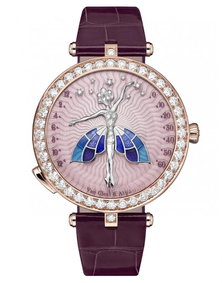 VAN CLEEF & ARPELS Lady Arpels Ballerine Enchantée Rose Gold (Planétarium automaton)