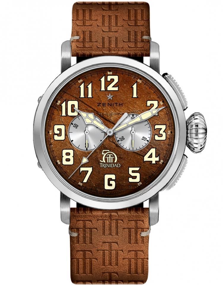ZENITH （PILOT TYPE 20 CHRONOGRAPH TRINIDAD-白金款） PILOT